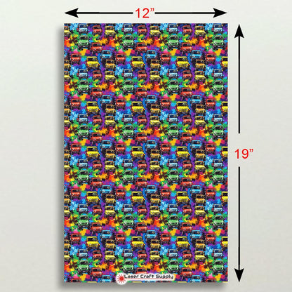 Creative Cast Acrylics - Colorful Off Road