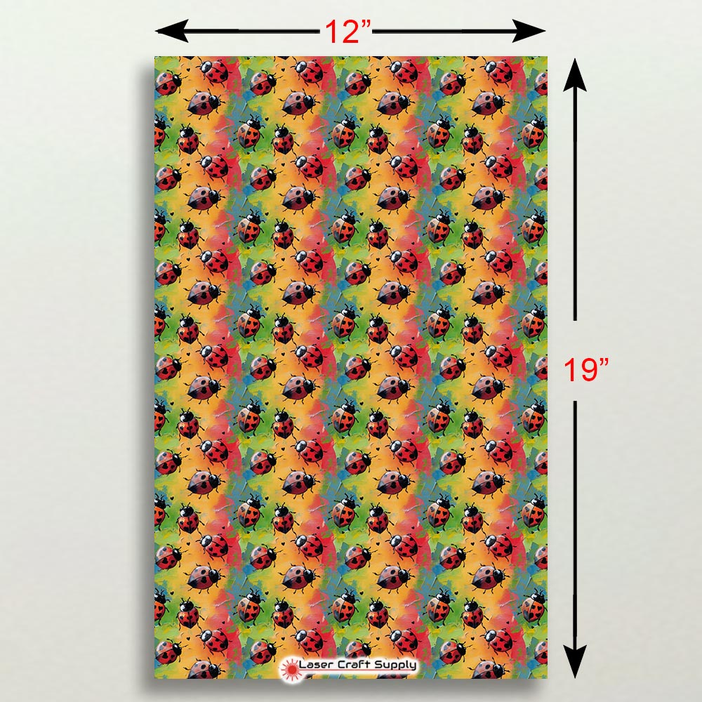 Creative Cast Acrylics - Colorful Ladybug Love