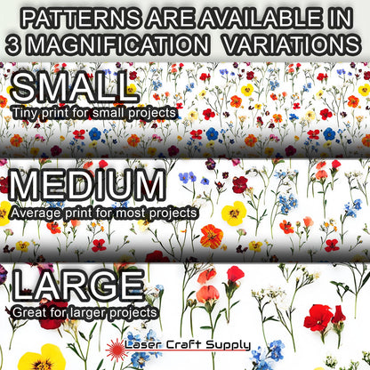Creative Cast Acrylics - Colorful Pressed Flowers