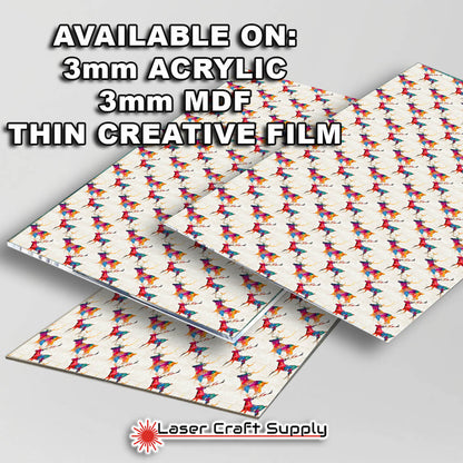 Colorful Reindeer - Creative Cast