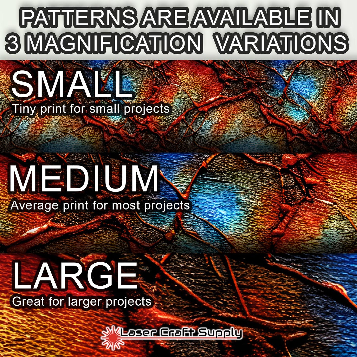 Creative Cast Acrylics - Colorful Rusted Metal