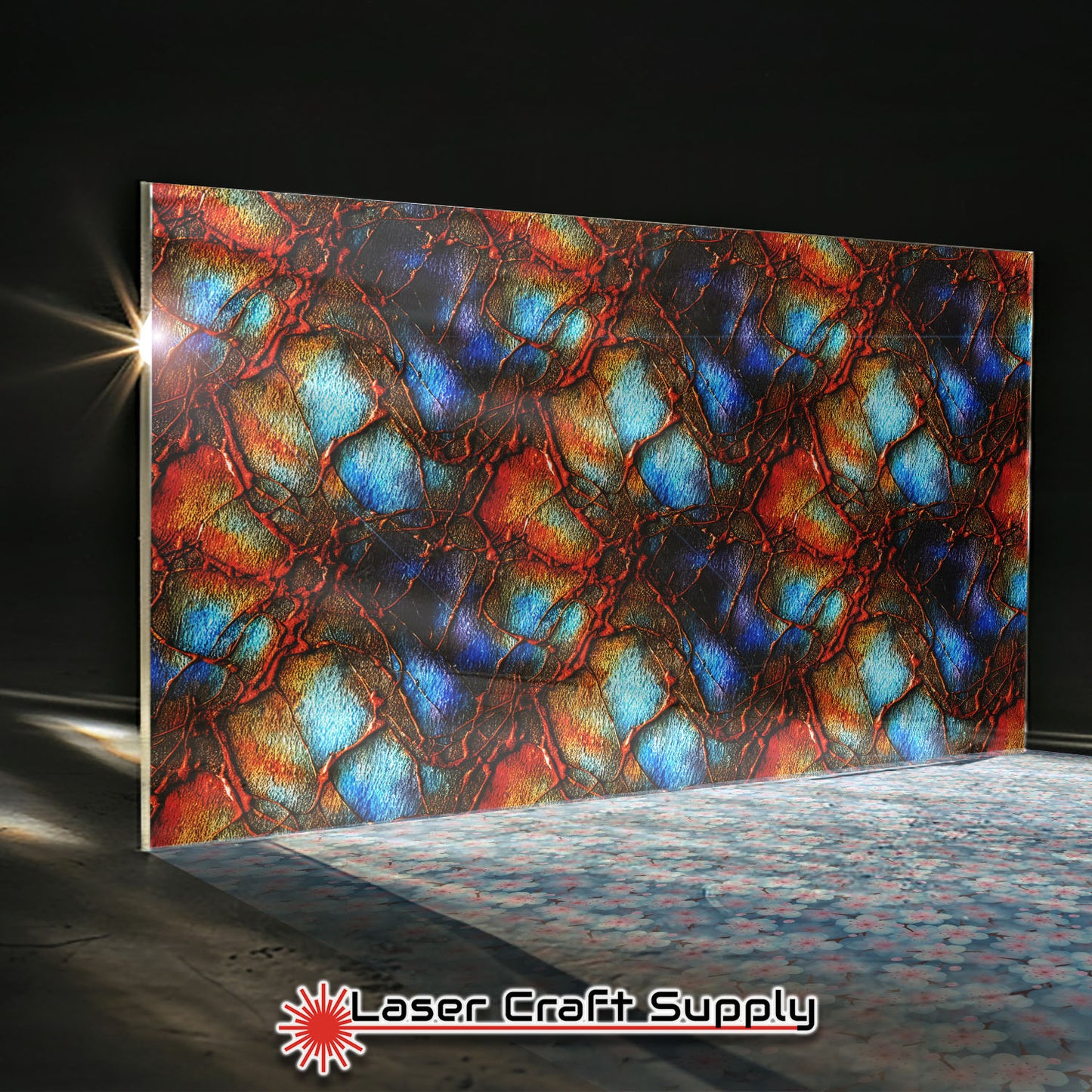 Creative Cast Acrylics - Colorful Rusted Metal