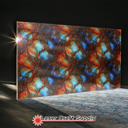 Creative Cast Acrylics - Colorful Rusted Metal