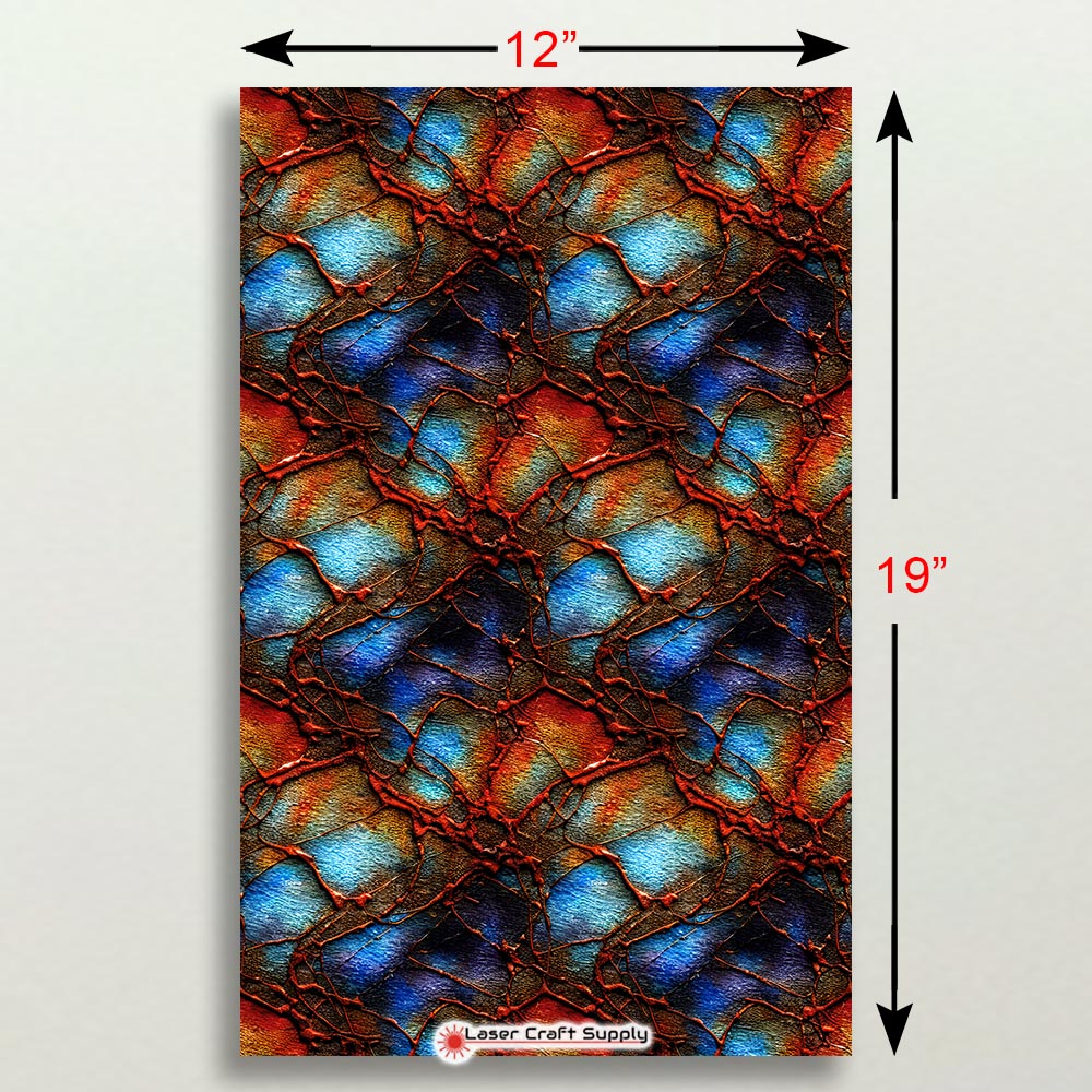 Creative Cast Acrylics - Colorful Rusted Metal