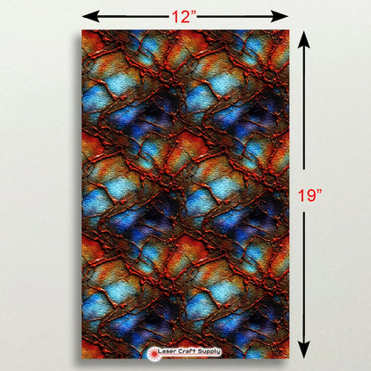 Creative Cast Acrylics - Colorful Rusted Metal