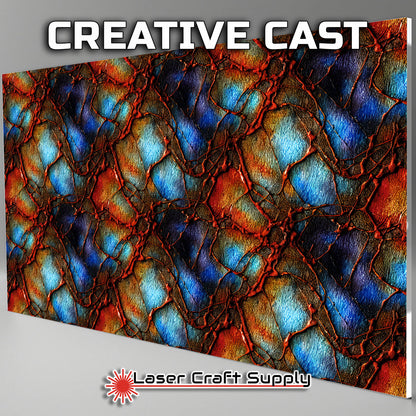 Creative Cast Acrylics - Colorful Rusted Metal