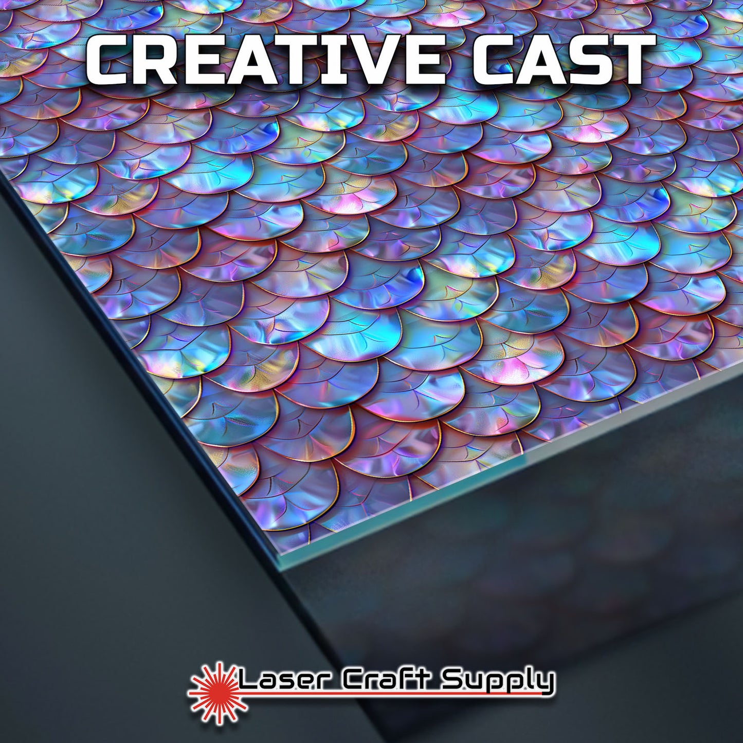 Creative Cast Acrylics - Colorful Scales