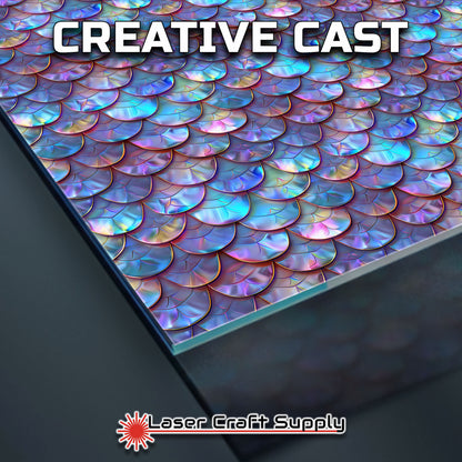 Creative Cast Acrylics - Colorful Scales