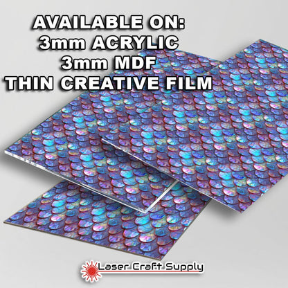 Creative Cast Acrylics - Colorful Scales