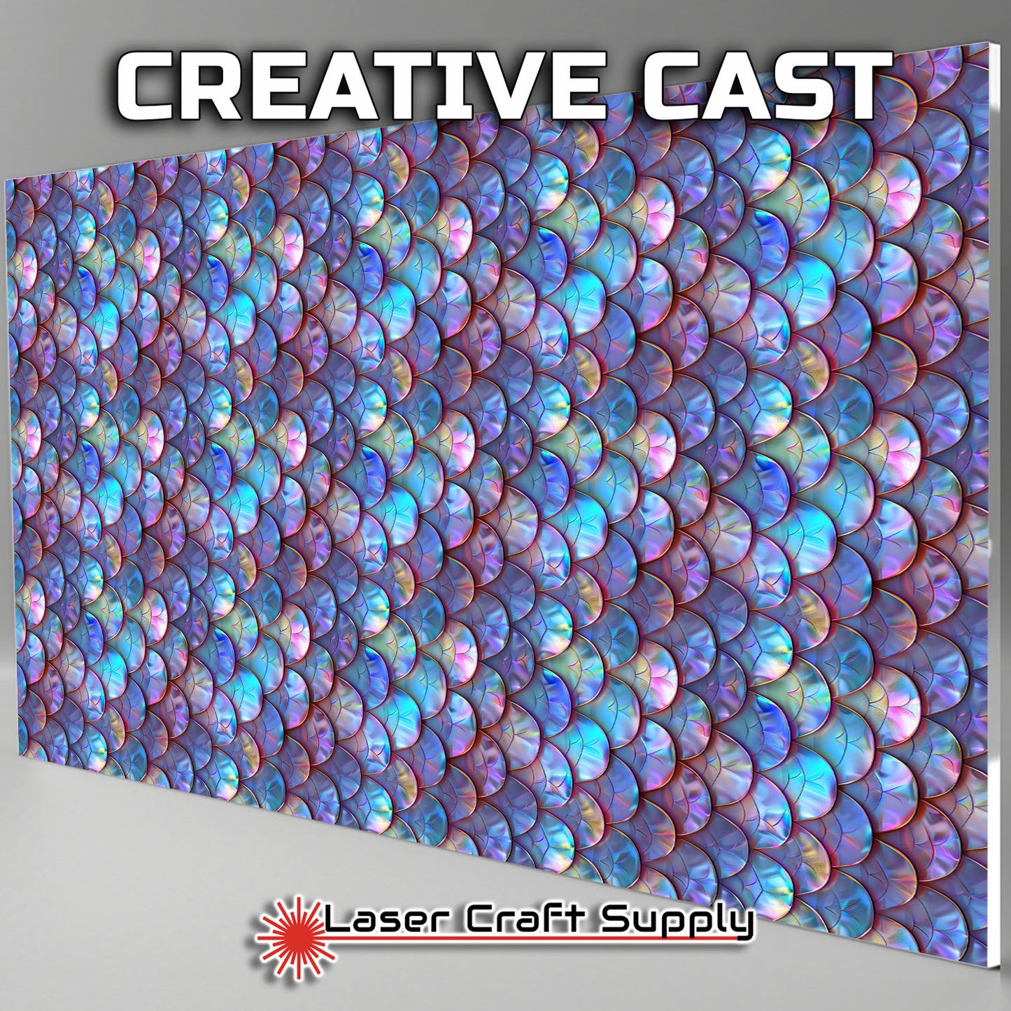 Creative Cast Acrylics - Colorful Scales