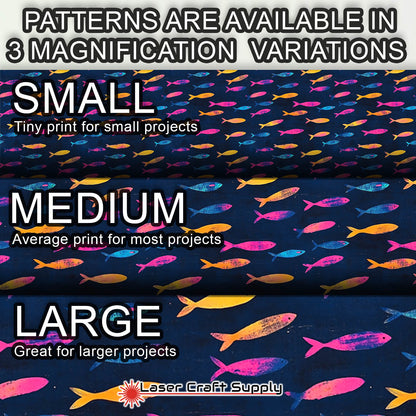 Colorful Schools of Fish - Creative Cast