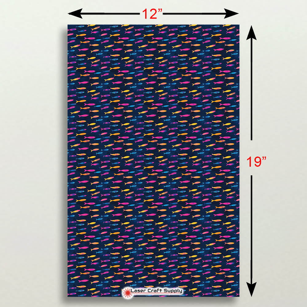 Colorful Schools of Fish - Creative Cast