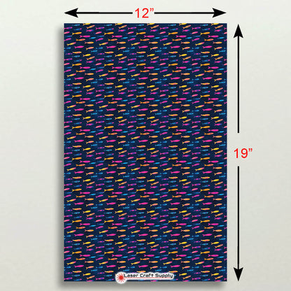 Colorful Schools of Fish - Creative Cast