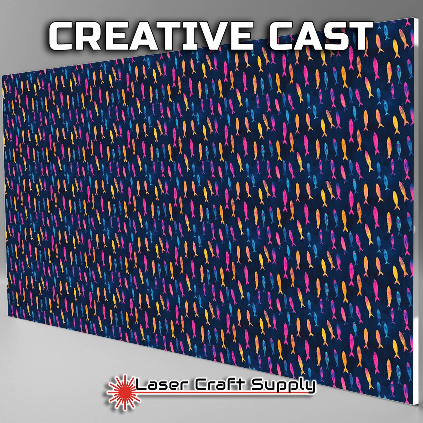 Colorful Schools of Fish - Creative Cast