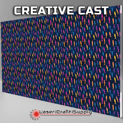 Colorful Schools of Fish - Creative Cast