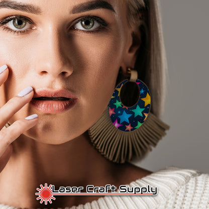 Creative Cast Acrylics - Colorful Stars