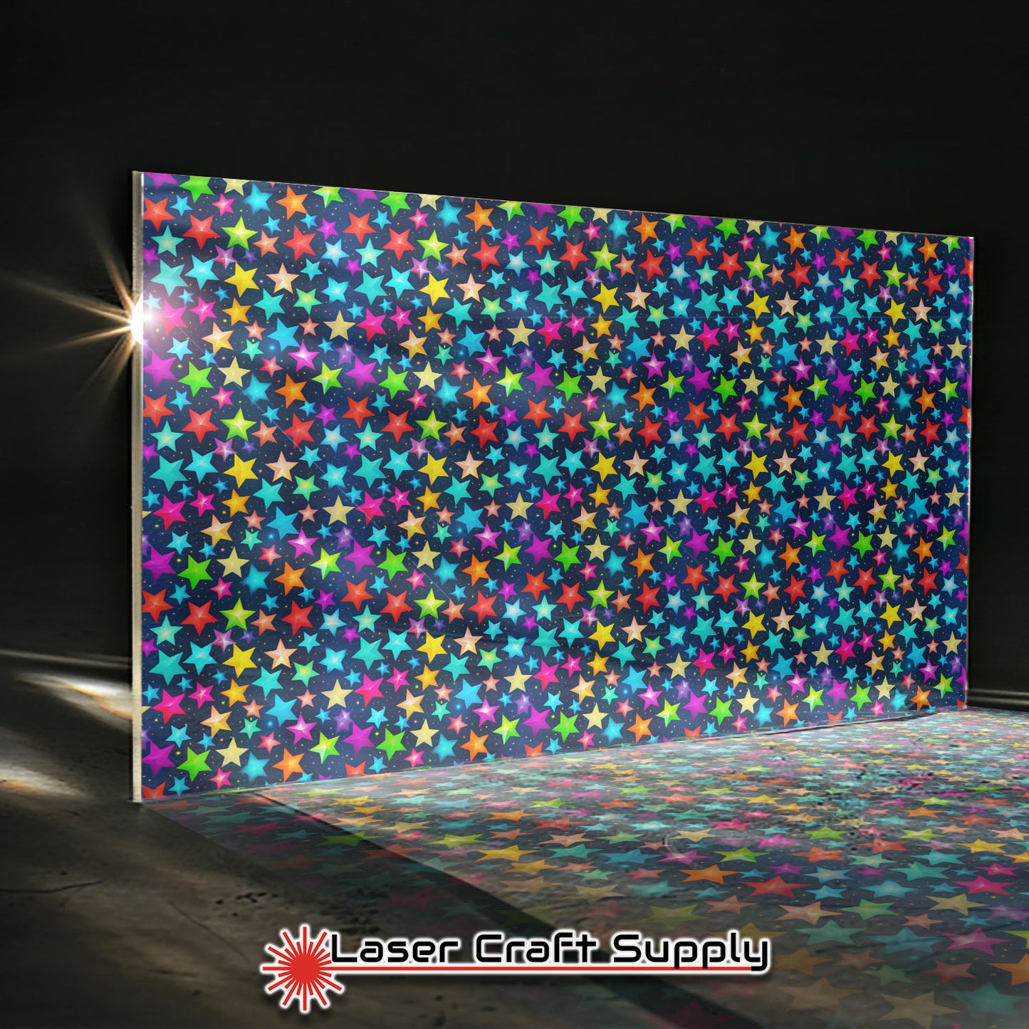 Creative Cast Acrylics - Colorful Stars