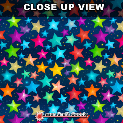 Creative Cast Acrylics - Colorful Stars