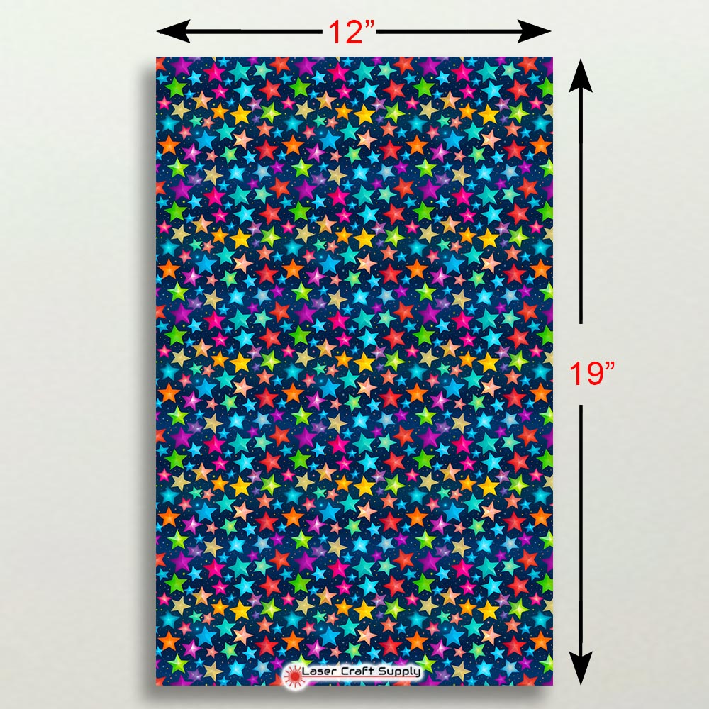 Creative Cast Acrylics - Colorful Stars