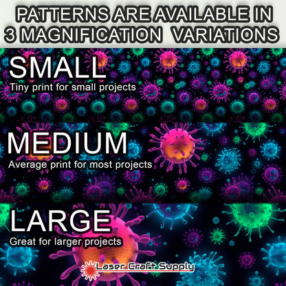 Creative Cast Acrylics - Colorful Virus