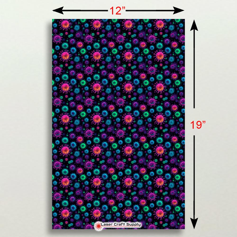 Creative Cast Acrylics - Colorful Virus