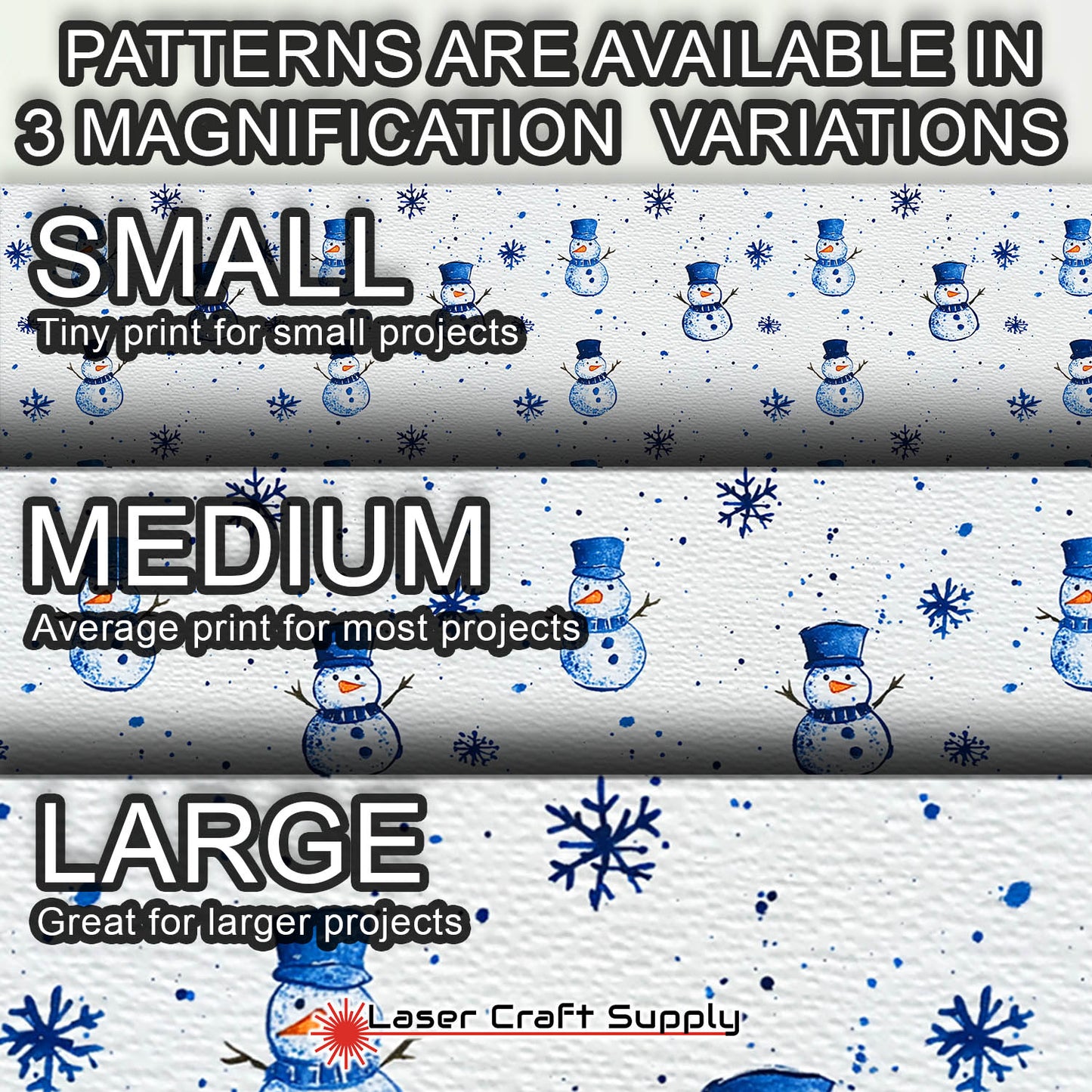 Cool little Snowmen - Creative Cast