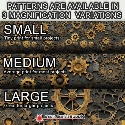 Creative Cast Acrylics - Copper Grears