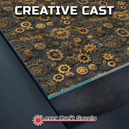 Creative Cast Acrylics - Copper Grears