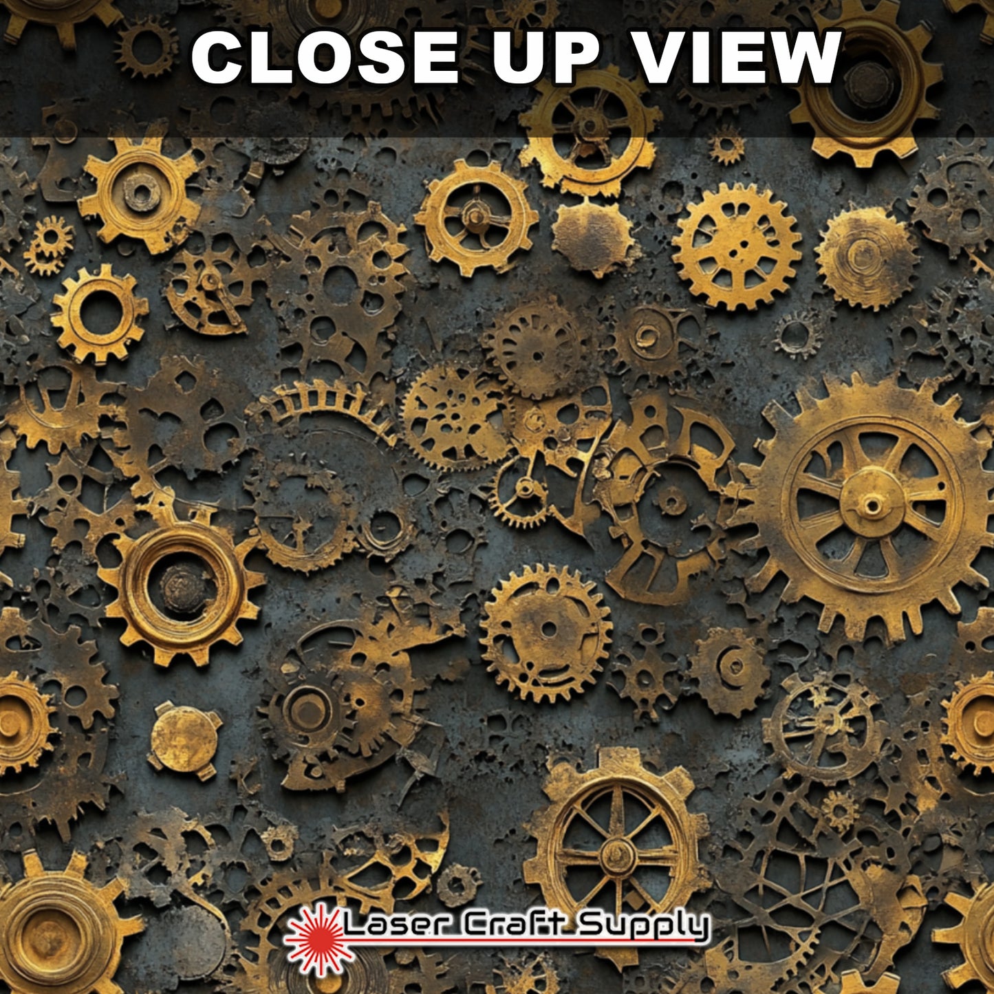 Creative Cast Acrylics - Copper Grears