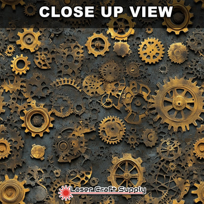 Creative Cast Acrylics - Copper Grears