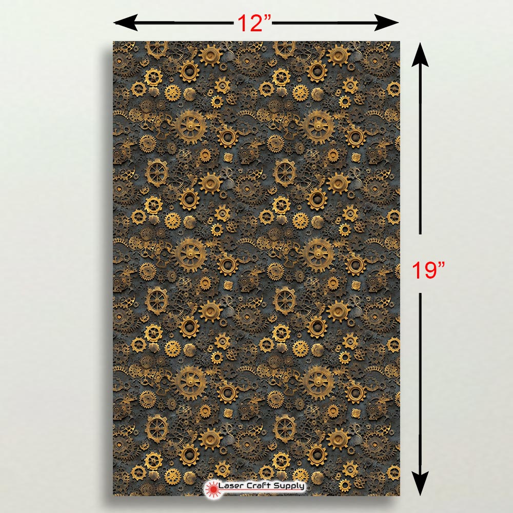 Creative Cast Acrylics - Copper Grears