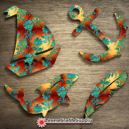 Creative Cast Acrylics - Copper & Teal