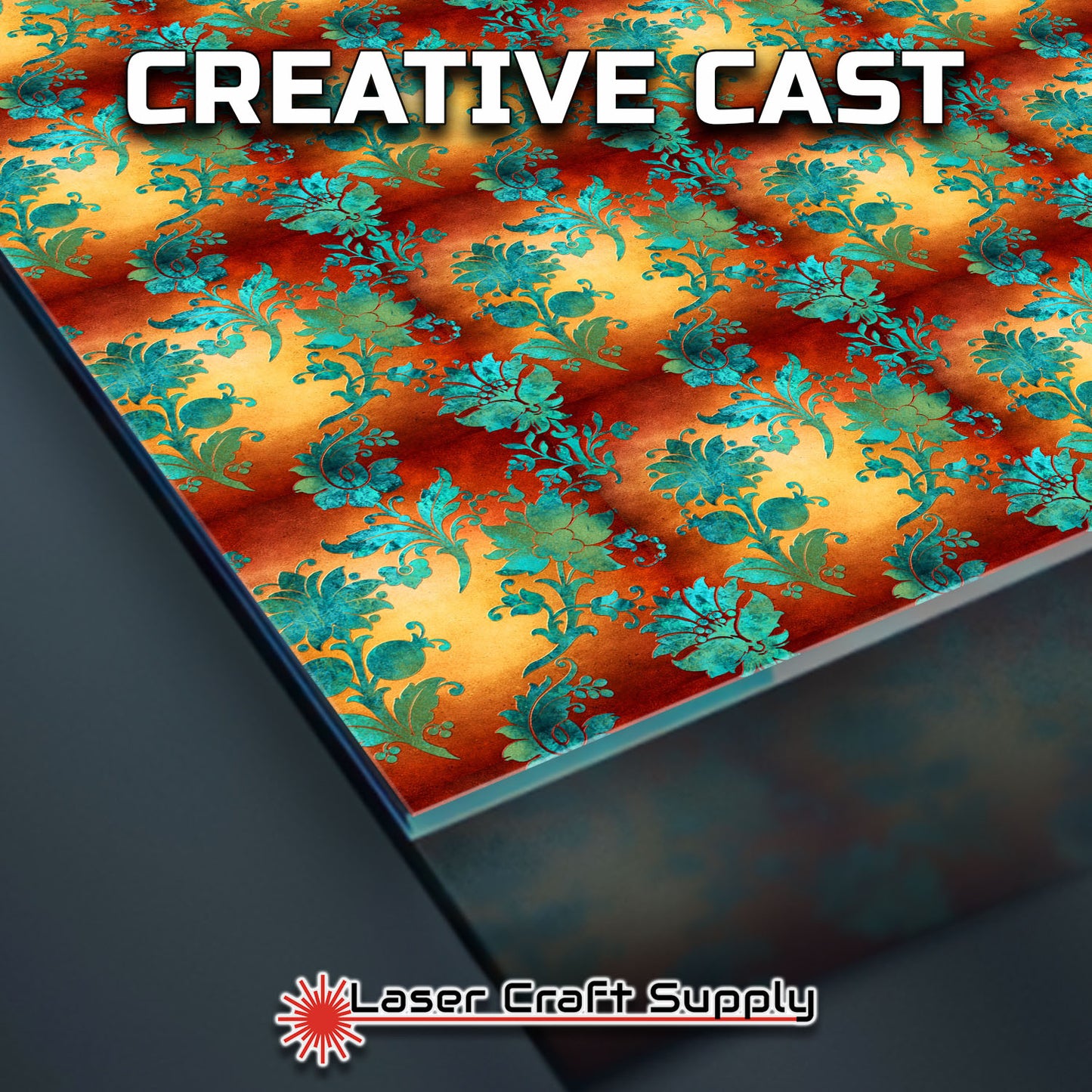 Creative Cast Acrylics - Copper & Teal