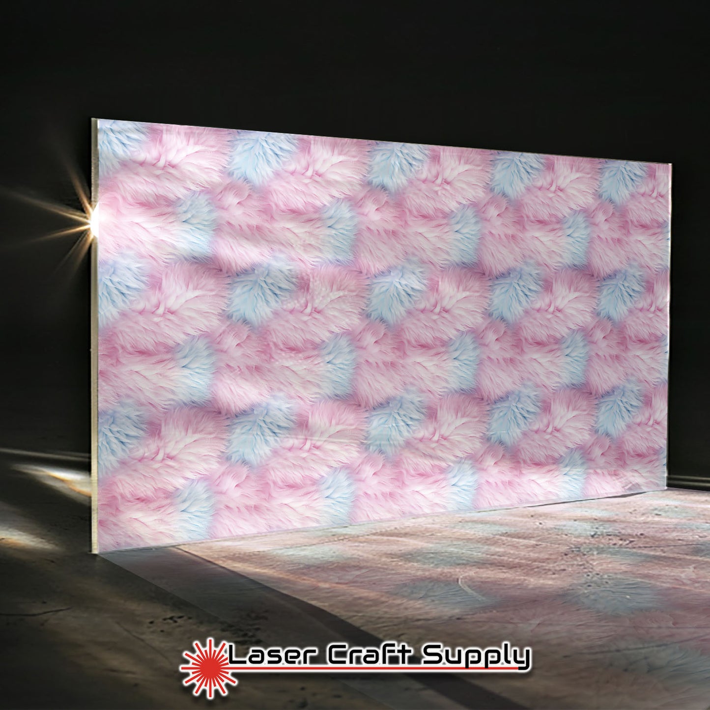 Cotton Candy Puff Fur - FULL SHEET
