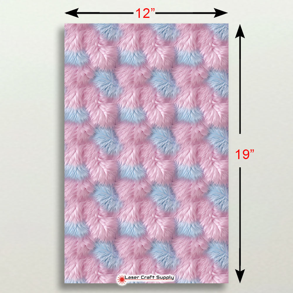 Cotton Candy Puff Fur - FULL SHEET
