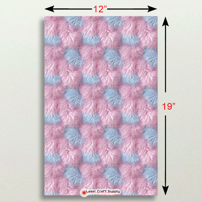 Cotton Candy Puff Fur - FULL SHEET