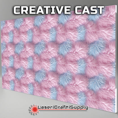 Cotton Candy Puff Fur - FULL SHEET