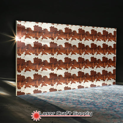 Cowhide Brown and White - Creative Cast