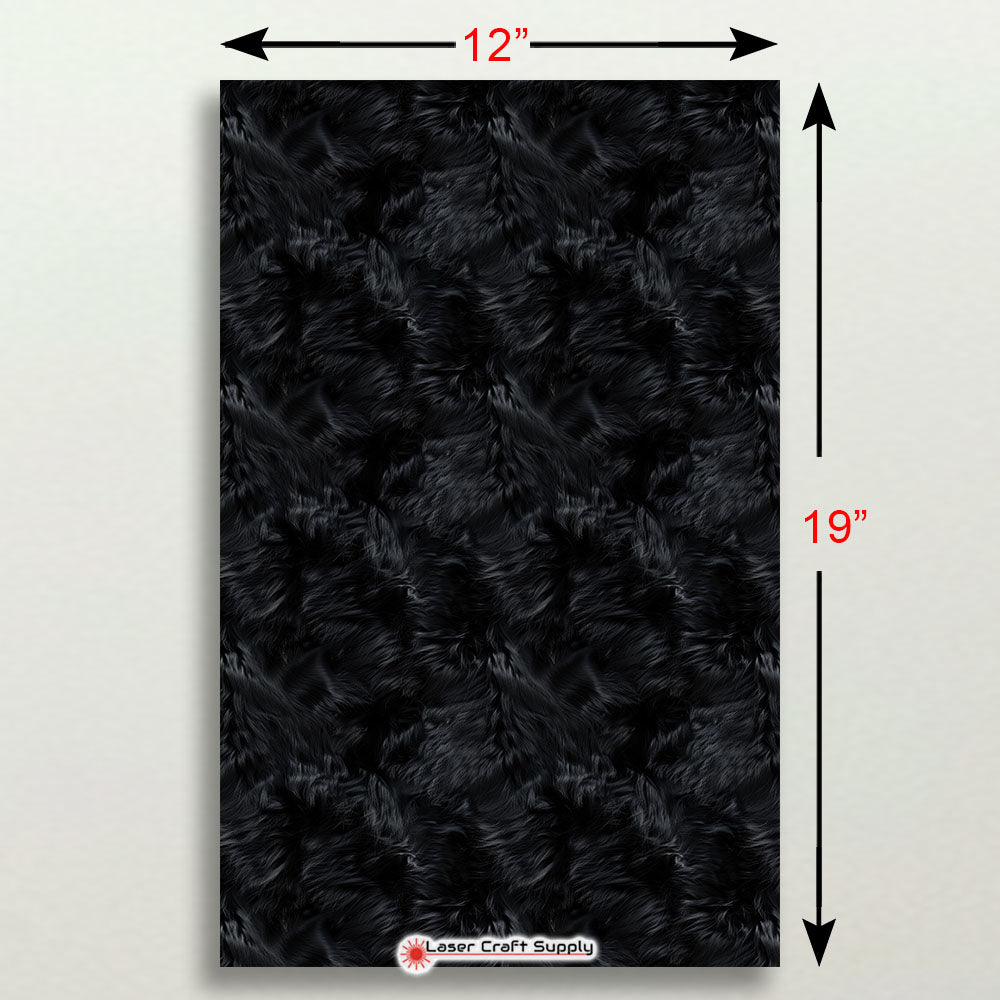 Deep Black Fur - FULL SHEET