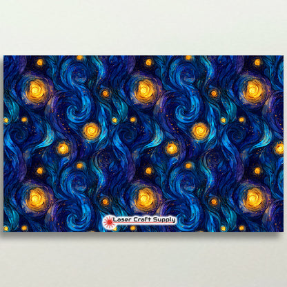 Deep Blue Starry Night - FULL SHEET