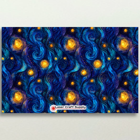 Deep Blue Starry Night - FULL SHEET
