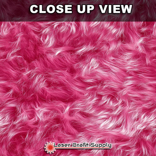 Deep Pink fur - FULL SHEET
