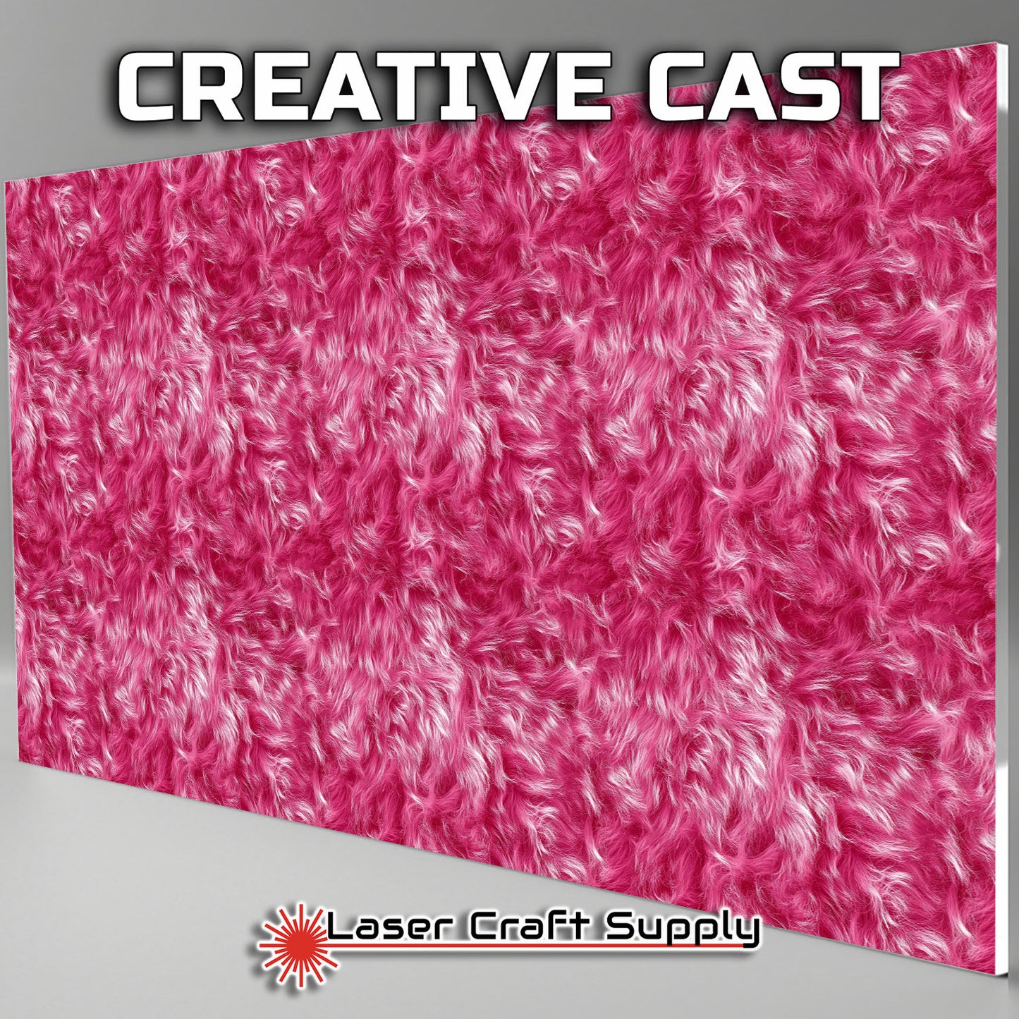 Deep Pink fur - FULL SHEET