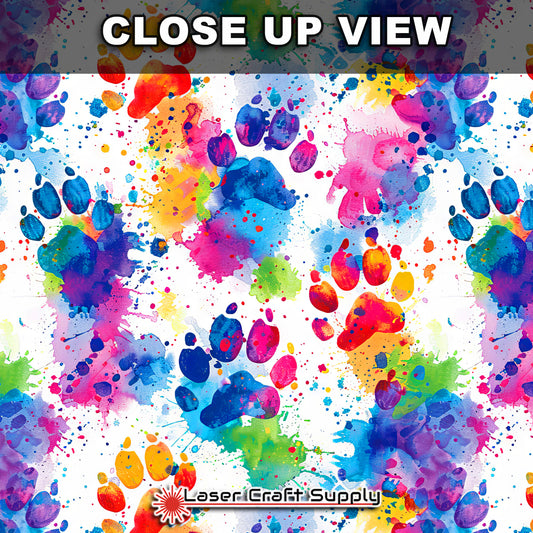 Creative Cast Acrylics - Dog Paws In Color
