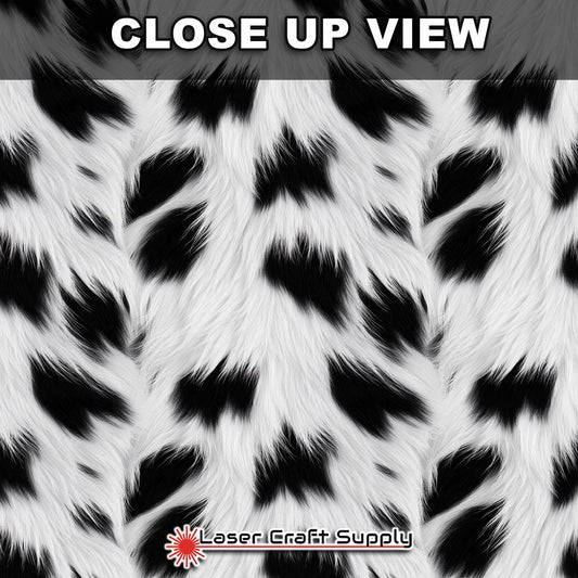 Dalmatian Spots Fur - FULL SHEET