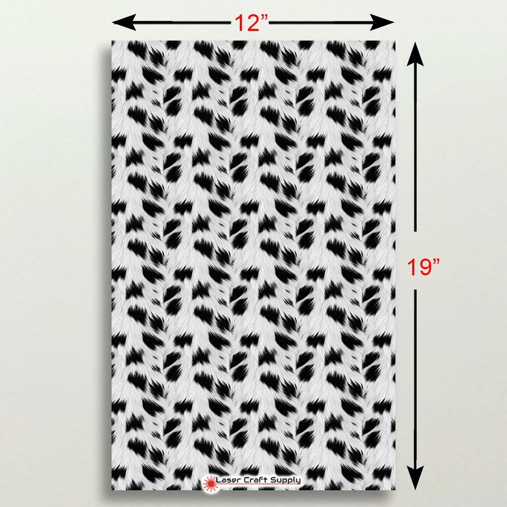 Dalmatian Spots Fur - FULL SHEET