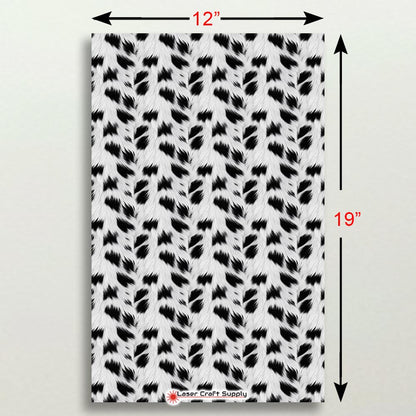 Dalmatian Spots Fur - FULL SHEET