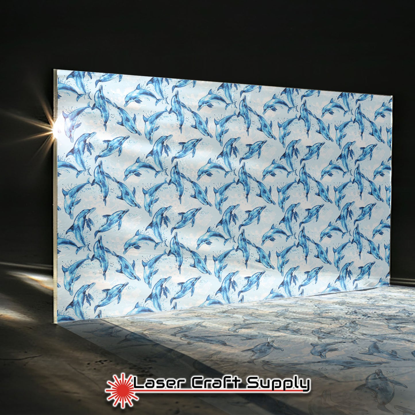 Creative Cast Acrylics - Dolphins Splashing