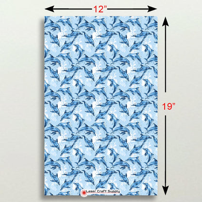 Creative Cast Acrylics - Dolphins Splashing