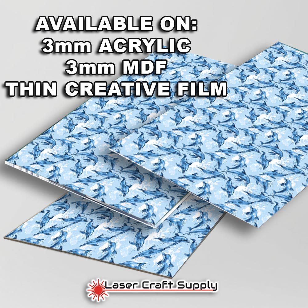 Creative Cast Acrylics - Dolphins Splashing